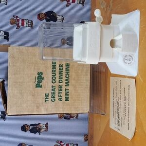 Vintage Cloetta Peps Gourmet after dinner mint chocolate candy machine in box